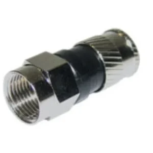 CONECTOR COMPRESSÃO P/ RG6 - CNT FC6 - 25 UN - TEKA