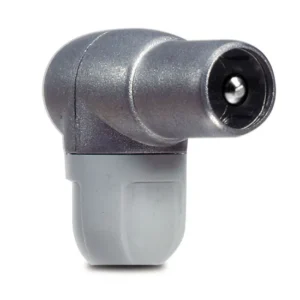 CONECTOR ANGULAR BLINDADO MACHO 9,5mm TELEVES - (Enc. Min. 25 Unid.)