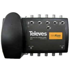 CENTRAL AMP. 3 ENTRADAS + 2FI MINIKOM TELEVES
