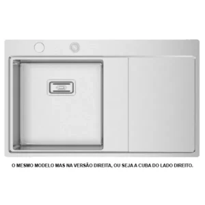 LAVA LOUÇA DIREITO ESCOVADO RODI - XERON 86 - L08X2MH1F143A2