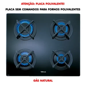 PLACA ENCASTRAR TEKA - CGC 60 4G AI AL - G. NAT