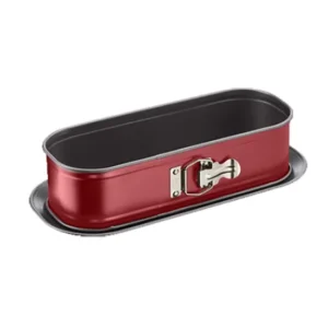 FORMA RETANGULAR C/ FUNDO AMOVÍVEL TEFAL DELIBAKE 30X11CM - J1640314