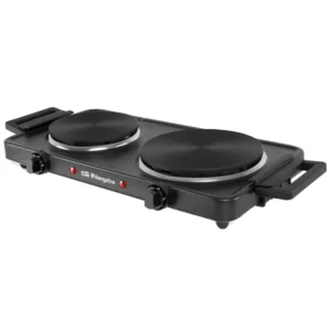 PLACA ELÉTRICA 2 DISCOS ORBEGOZO - PE 2855 PRETA