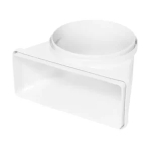 CURVA C/ CONEXÃO REDONDO RETANGULAR AEG/ZANUSSI - M2CKCF03