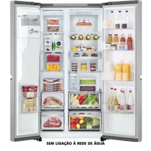 FRIGORIFICO SIDE BY SIDE LG - GSLE 91 MBAC